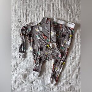 Little Sleepies - Cat Print Pajamas